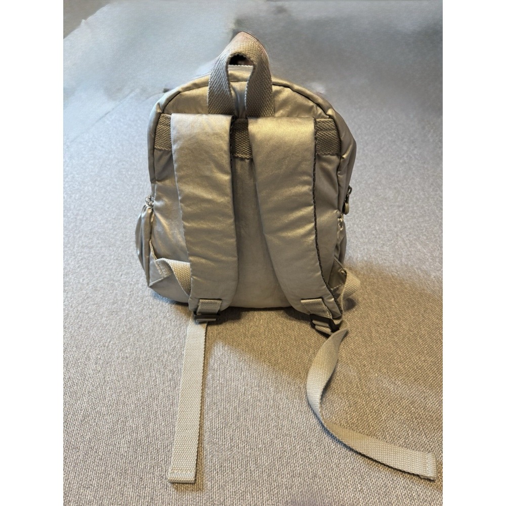 Kipling Medium Backpack Silver Metalic - Picture 2 of 13